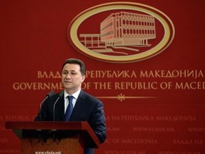 The Macedonian Prime Minister, Nikola Gruevski, announces the end of the assault against the terrorists.